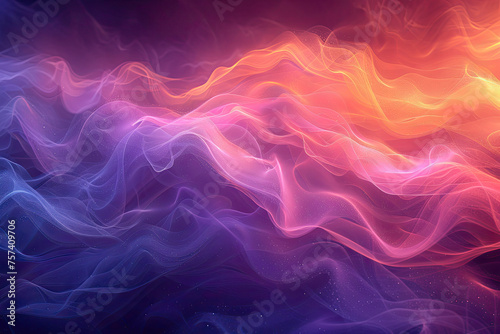 Abstract background with smoke. Created with Ai