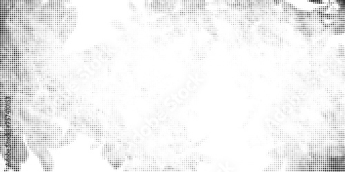 black and white background with halftone dots pattern background