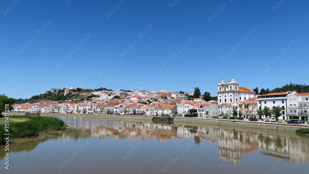 Alcácer do Sal, Portugal. A portuguese municipality, located in Setúbal District. The population in 2011 was 13,046, in an area of 1499.87 km