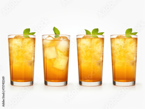 Margarita collection set isolated on transparent background, transparency image, removed background