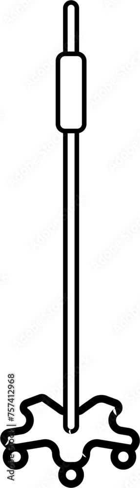 Intravenous IV Outline Illustration Vector Intravenous IV Outline Illustration Vector