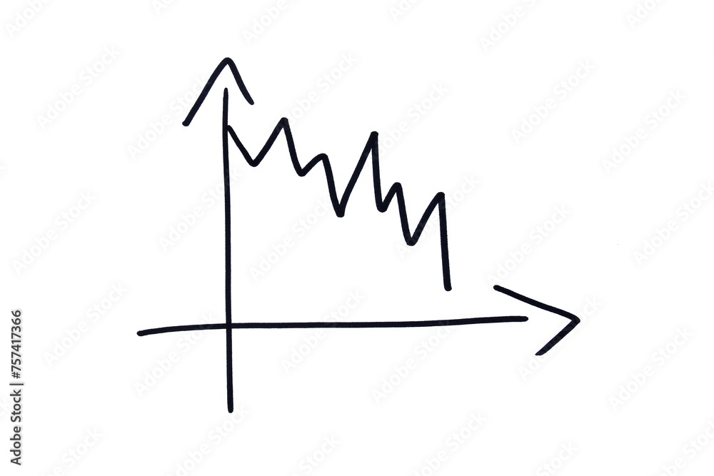 The diagram drawn with a marker goes to the top. The diagram drawn with a marker goes to the top.
