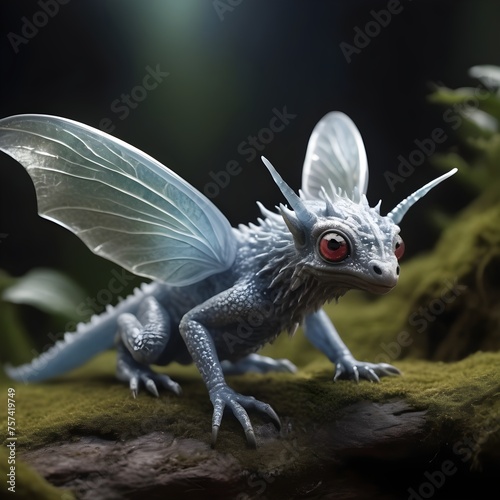 Unusual looking small mystical creatures perfect clarity photorealistic high definition