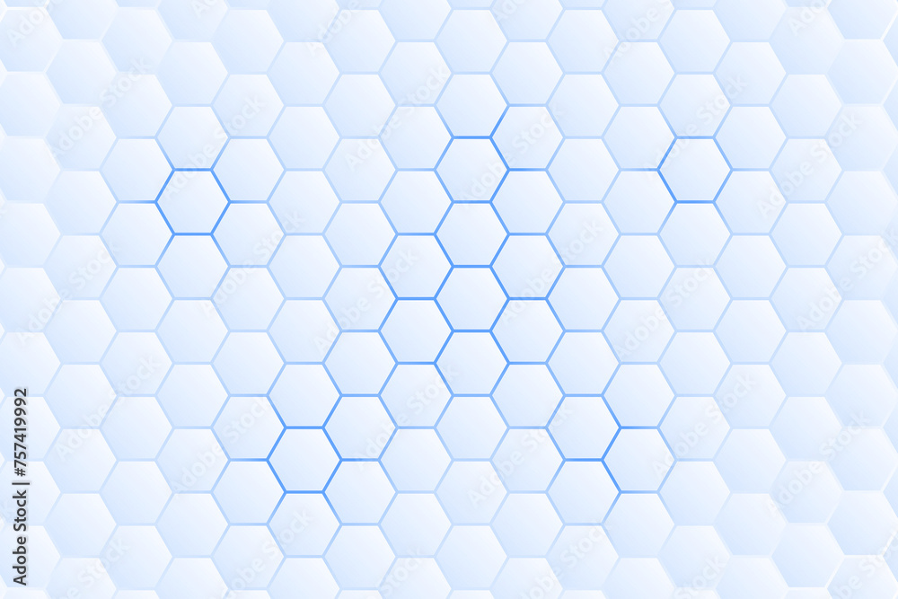 light blue hexagon technology abstract background light blue hexagon technology abstract background