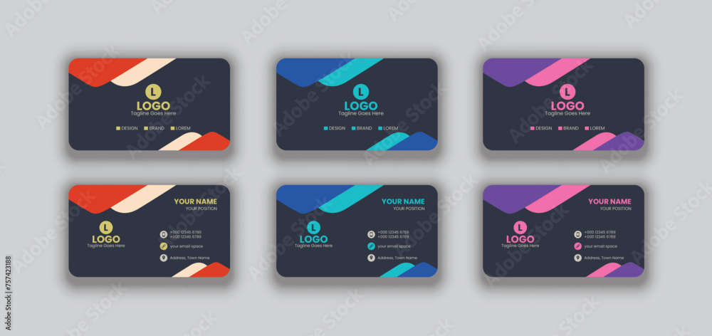 Corporate Business Card Design Corporate Business Card Design