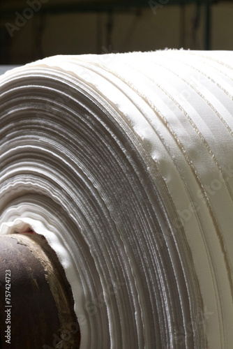 Картината върху платно tissu, roll fabric, textile, white, velvet, factory, canvas, carrier, industry,
