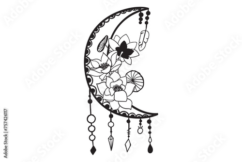 Magic and Celestial SVG, Celestial Svg, Witchcraft Svg, Mystical svg, boho Svg bundle, Mystical Bee Svg, Celestial Svg, Floral Moon Svg, Mystical Sun Svg,