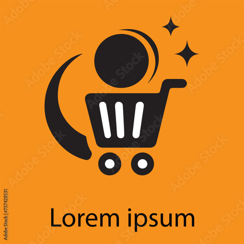shopping cart sign
