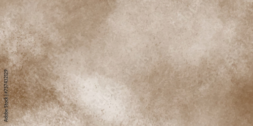 Old brown paper parchment banner with distressed vintage grunge texture, Abstract Background Texture Pattern with brown color, Heavily Mixed Wall Art paper texture, rustic dark wood with stains.