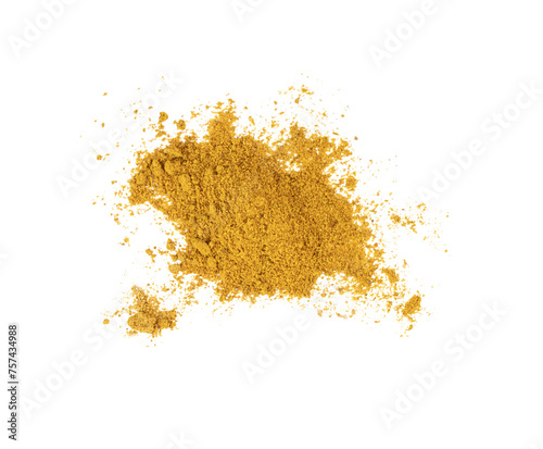 a pile of curry powder
