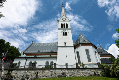 St. Martin's Parish Church - Bled, Slovenia © Belus