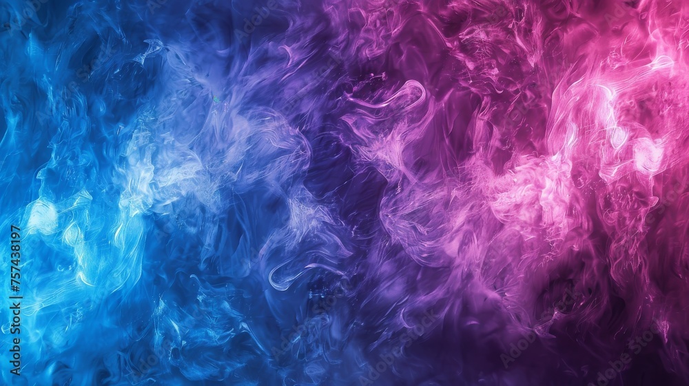 A dynamic electric blue and magenta textured background, symbolizing energy and creativity. - obrazy, fototapety, plakaty 
