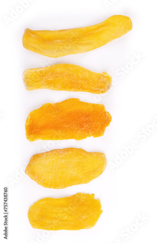 Sweet Mango fruit isolated on white background
