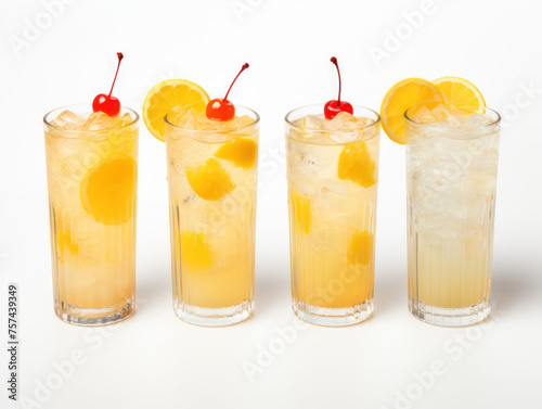 tom collins collection set isolated on transparent background, transparency image, removed background