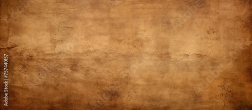 A closeup of an old hardwood flooring with a brown paper texture in shades of amber, beige, and peach. The pattern of rectangles adds a vintage touch © AkuAku