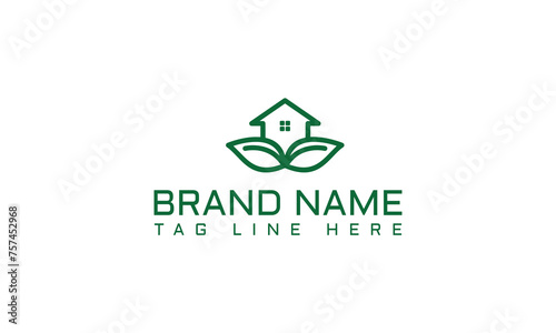 bodern abrtract bulding for real estate logo company