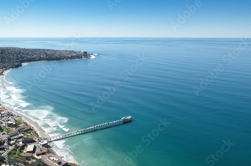 Aerial views of Sorrento Mesa, UTC, and La Jolla San Diego California