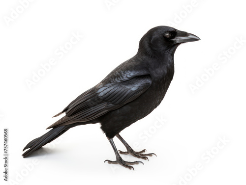 crow isolated on transparent background, transparency image, removed background © transparentfritz