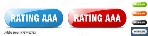 rating aaa button. key. sign. push button set