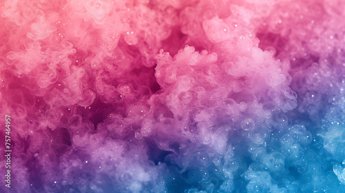 Vibrant coral reef colors in pink, magenta, and blue gradient with a captivating grainy texture. Suitable for a lively web banner or poster.