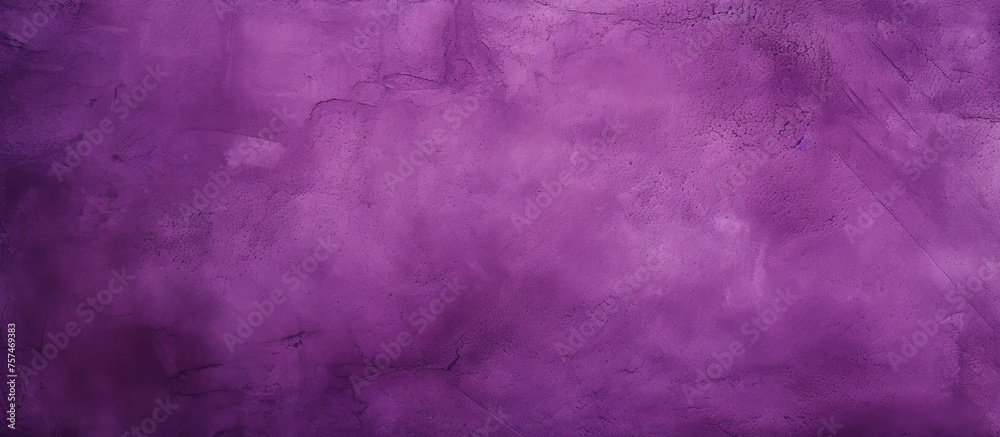 A close up of a purple background with a blurred effect, resembling tints and shades of violet, magenta, and electric blue. The skylike pattern includes cumulus clouds in various shades of pink