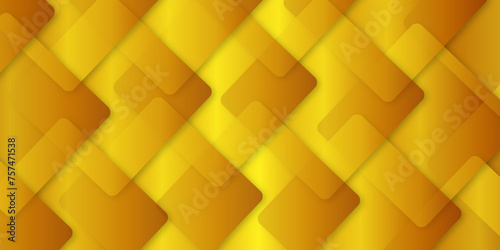 Abstract modern orange, yellow pattern geometric luxury gradient line background random square shape design. 3d shadow effects, modern design template background. layered geometric triangle shapes.