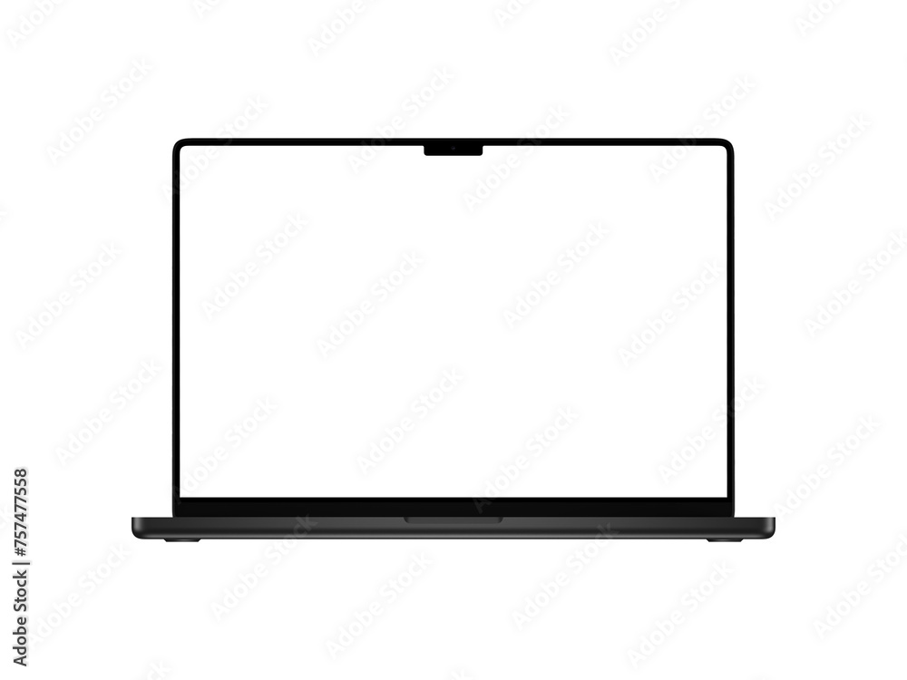 Front View Laptop PNG with transparent screen for inserting images, isolated on white background, space black body. Whole in focus. Highly detailed. Front View Laptop PNG with transparent screen for inserting images, isolated on white background, space black body. Whole in focus. Highly detailed.