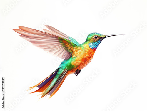 hummingbird isolated on transparent background, transparency image, removed background © transparentfritz