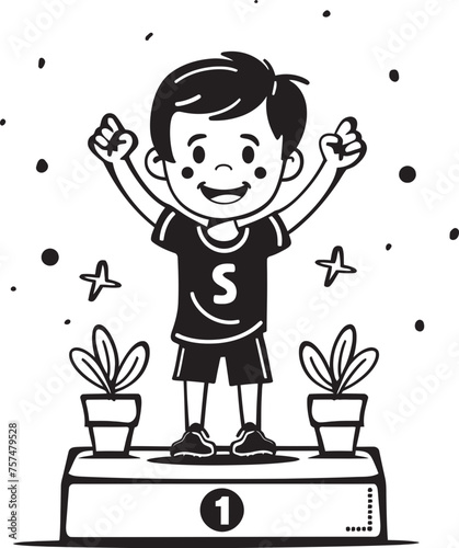 Triumphant Tapestry 1st Place Marvel in Black Logo Stage Vector Sonata Black Logos 1st Place Bliss