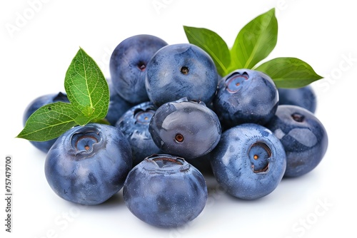 Close-up of blackberries and blueberries background. Summer fruit concept. Design for banner, poster. Healthy food