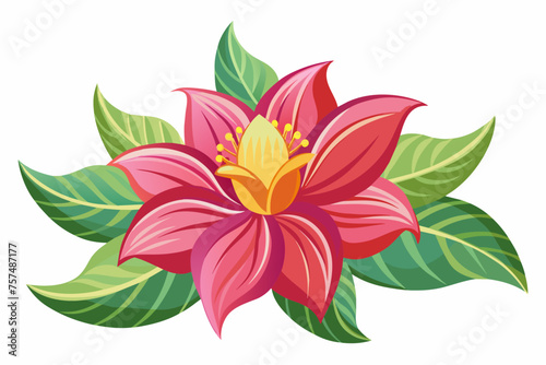 Flower vector and svg file