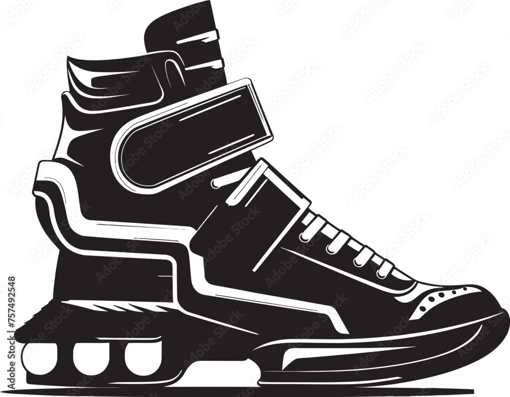 CyberStrides Iconic Vector Logo of Hi Tech Boots SpaceSprint Futuristic Boots Emblem Design CyberStrides Iconic Vector Logo of Hi Tech Boots SpaceSprint Futuristic Boots Emblem Design