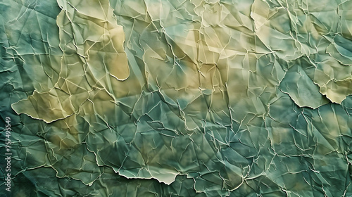 The compelling ripple effect across this fabric mimics the fluidity of water, in an abstract representation of natural waves photo