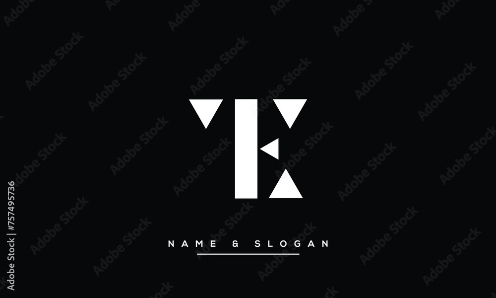 TE, ET, T, E, Abstract Letters Logo monogram TE, ET, T, E, Abstract Letters Logo monogram