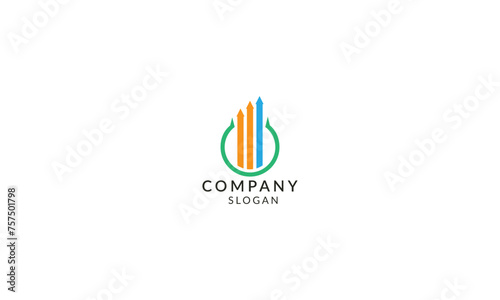  finance expertise and reliability displayed in sleek vector illustration.