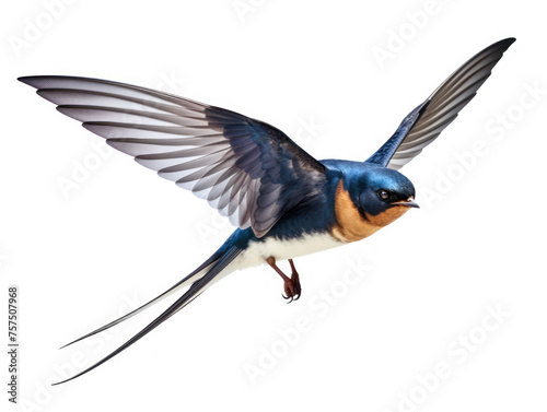 Swallow isolated on transparent background, transparency image, removed background © transparentfritz