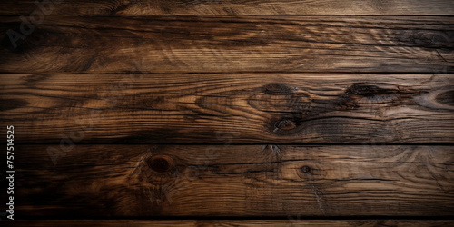 Dark wooden texture. Rustic three-dimensional wood texture. Wood background сreated with Generative Ai