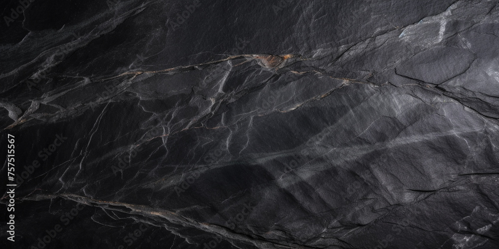 Dark grey black slate background. Black stone texture. Slate background сreated with Generative Ai Dark grey black slate background. Black stone texture. Slate background сreated with Generative Ai