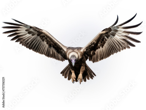 Vulture isolated on transparent background, transparency image, removed background
