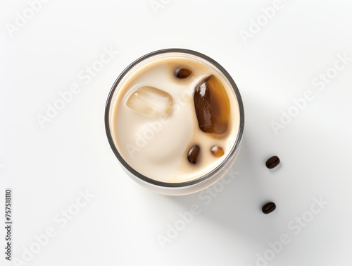 White Russian isolated on transparent background, transparency image, removed background