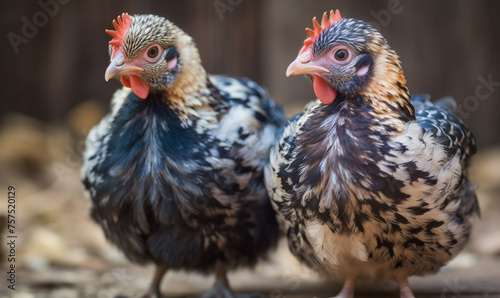 Bantam Chickens сreated with Generative Ai