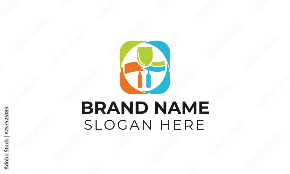 Company logo design ideas vector Flat design logo design Company logo design ideas vector Flat design logo design
