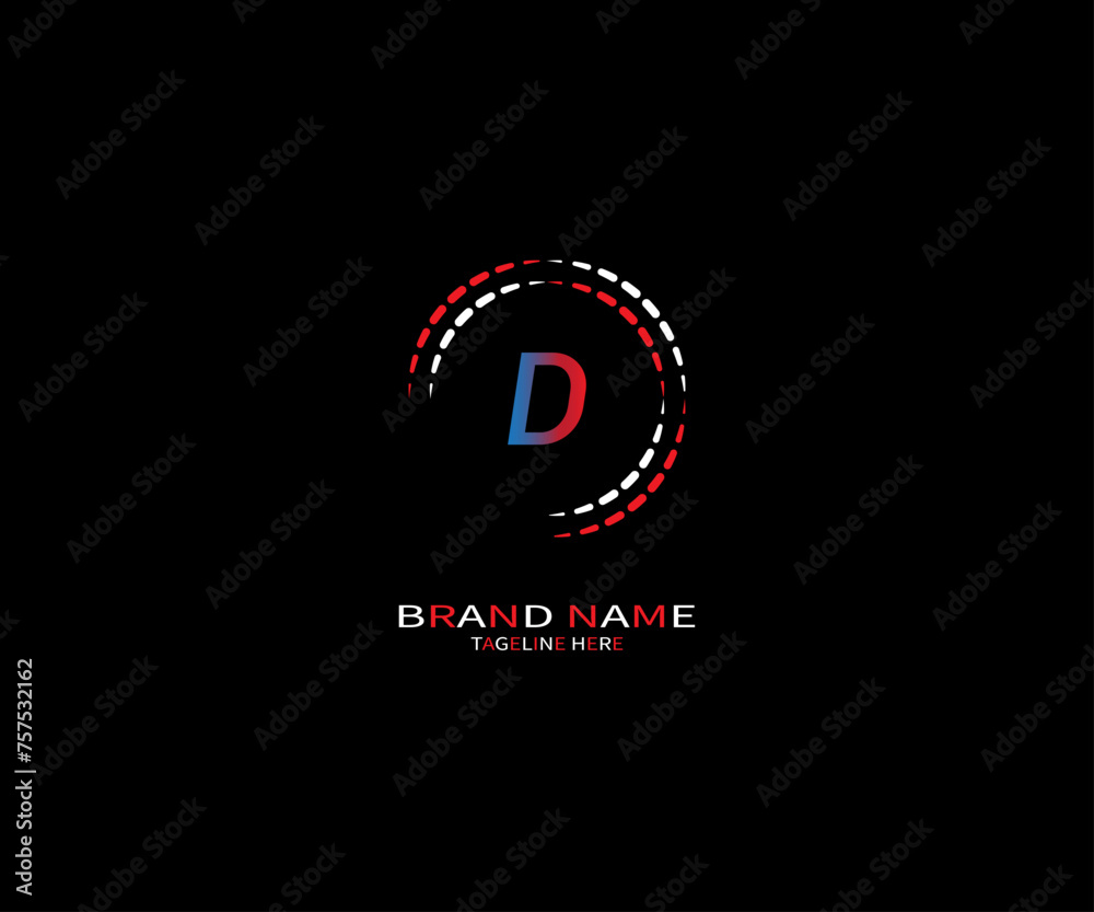 D Letter Logo Design Vector D Letter Logo Design Vector