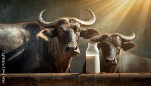 Bufalo milk © Carlostock