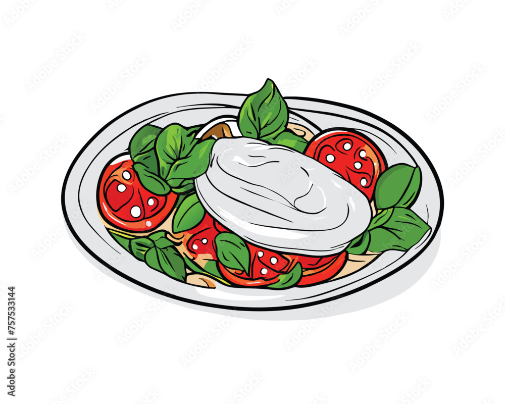 vegetables on a plate vegetables on a plate
