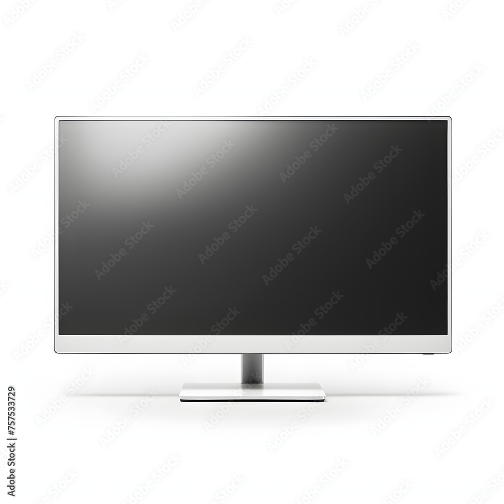 TV 4K Flat Screen in Front of White Background Generative AI
TV 4K Flat Screen in Front of White Background Generative AI