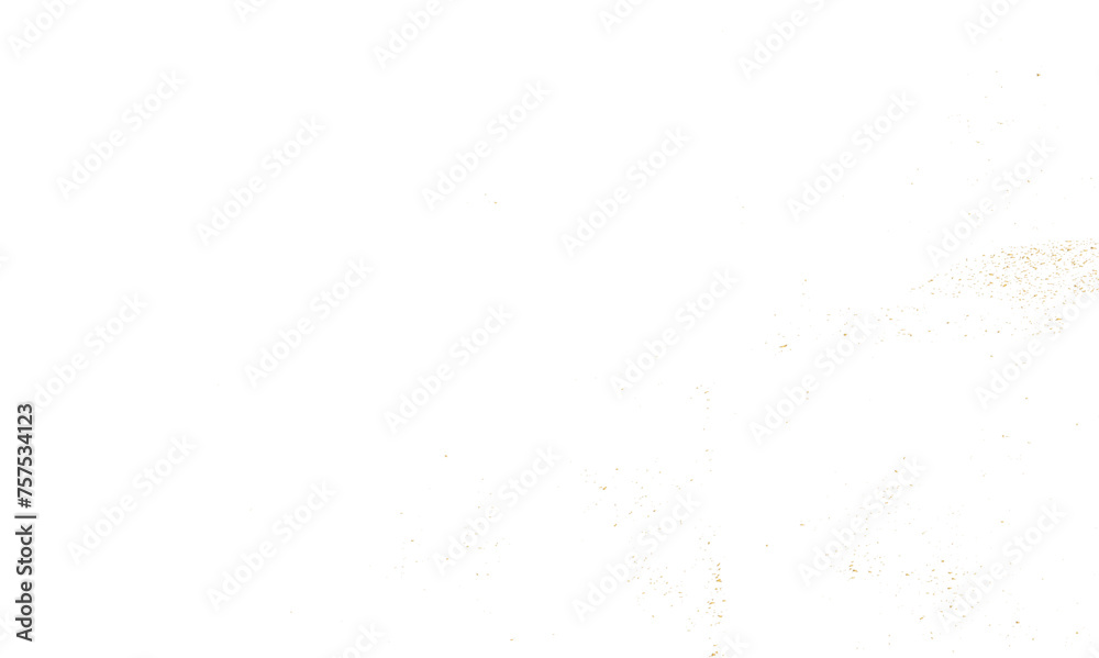 Golden glitter confetti falling down on transparent background. Vector illustration. Golden glitter confetti falling down on transparent background. Vector illustration.