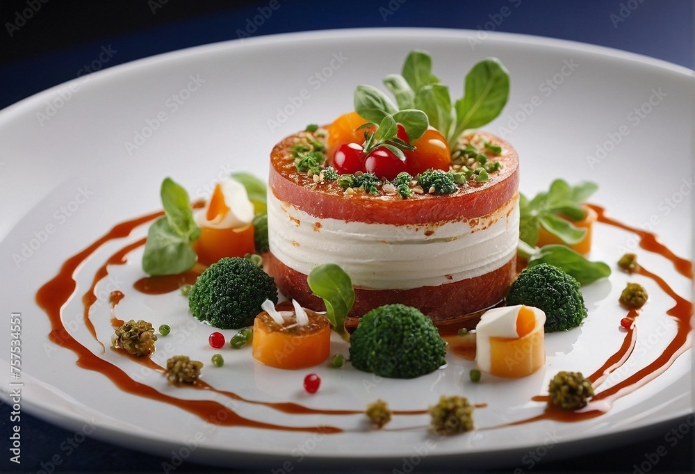 Beautiful and bright dessert, culinary arts. Beautiful and bright dessert, culinary arts.