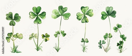 Saint Patricks day icons