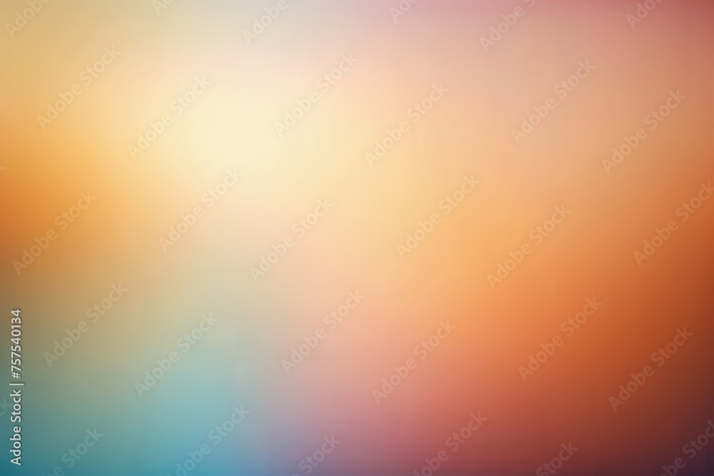 Colorful sunshine glare pastel colors background.